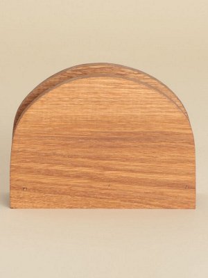 Салфетница деревянная SL Home, 12x9 см, дуб