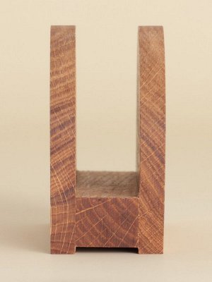 Салфетница деревянная SL Home, 12x9 см, дуб