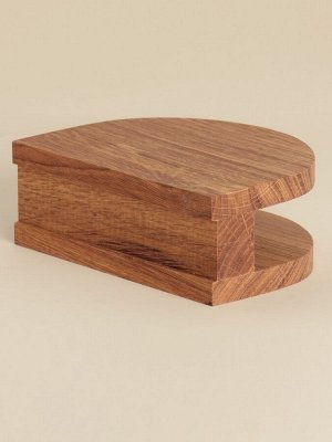 Салфетница деревянная SL Home, 12x9 см, дуб