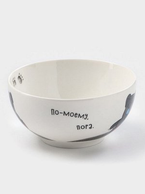 Салатник фарфоровый «Винни Пух», 610 мл, d=14,5 см