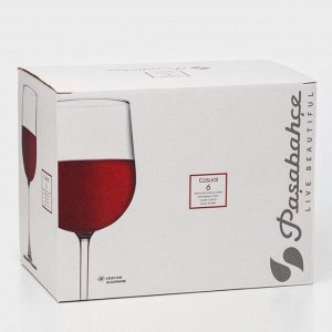 Бокалы для вина Paşabahçe CASUAL, 360 мл, набор6 шт. стекло, прозрачные