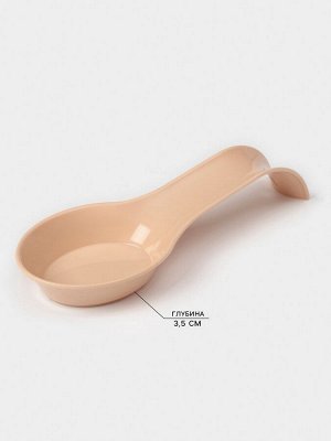 Подставка для ложки, 20x8x3,5 см, МИКС