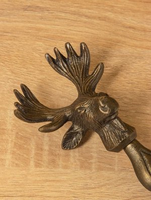Открывашка «Лось», 15.5x7.5x5 см, алюминий