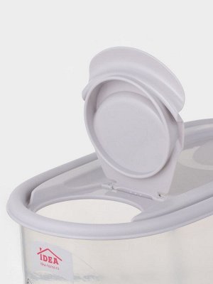 Ёмкость для сыпучих продуктов IDEA, 1.5 л, пластик, МИКС