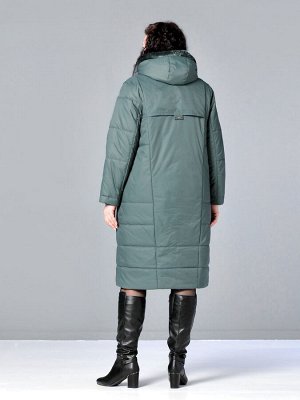 Пальто дем. т.зеленый