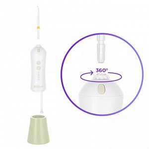 Ирригатор для полости рта КТ-2958-2 бело-фисташковый