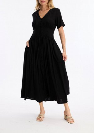 Платье 70%RAYON 30%LINEN