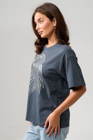 8555 Футболка оверсайз женская