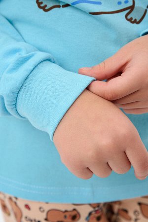 Пижама Капи длинный рукав с брюками детская