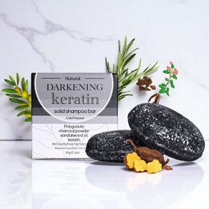 Твердый шампунь с кератином и сандаловым маслом