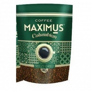 Кофе сублимированный «Columbian» ТМ Maximus м/у 140 гр.  1*24