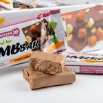 Батончик неглазированный (Шоколад-фундук) ТМ &quot;BOMBBAR&quot; 60 г*20