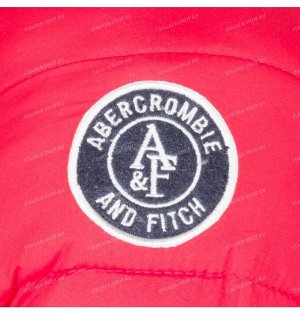 Куртка женская пуховая A&F, мод. 8018, red