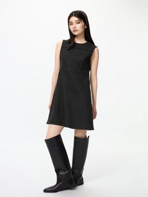 UNIQLO – тёплое мини-платье в клетку
