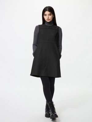 UNIQLO – тёплое мини-платье в клетку
