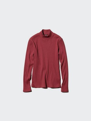 UNIQLO – трикотажный лонгслив с высоким воротником