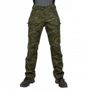 Pants UTL, 92%cotton 8%polyester, flor