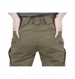 Pants UTL light, 92%cotton 8%polyester olive