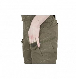 Pants UTL light, 92%cotton 8%polyester olive