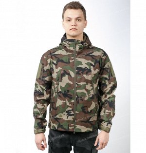 Куртка Shark Skin Soft Shell, woodland