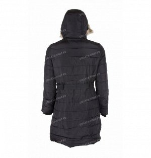 Пальто женское пуховое A&F, мод. 8019, black