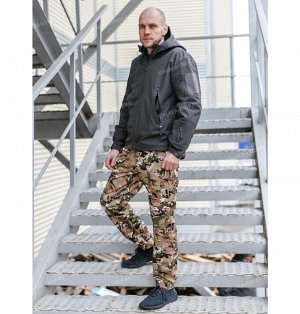 Брюки Shark Skin Soft Shell, MTP-camo