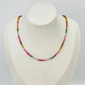 Колье из Турмалина микс