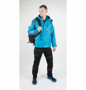 Wind Stopper Soft Shell Jacket, light blue