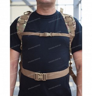 Рюкзак тактический с карманами спереди CH-068, MTP