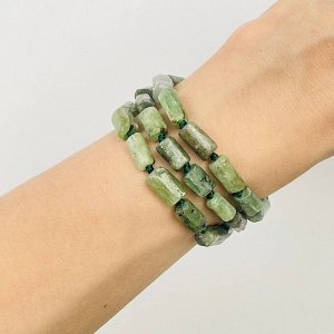 Бусины для украшений зеленого Кианита