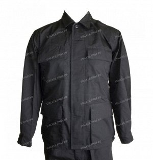 Костюм BDU, rip-stop, black