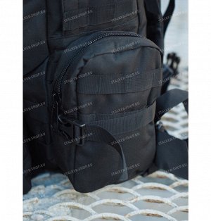 Рюкзак тактический с подсумками, black