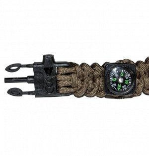 Watch General with paracord, brown