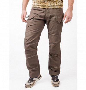 Pants UTL, fleece, 97%cotton 3%polyester Canvas, olive