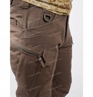 Pants UTL, fleece, 97%cotton 3%polyester Canvas, olive