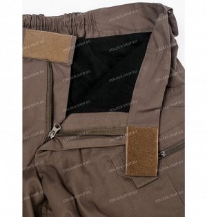 Pants UTL, fleece, 97%cotton 3%polyester Canvas, olive