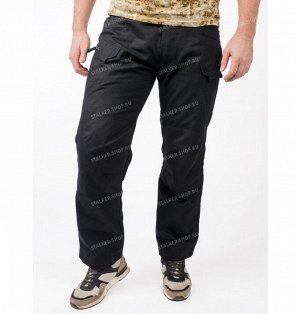 Pants UTL, Canvas, black