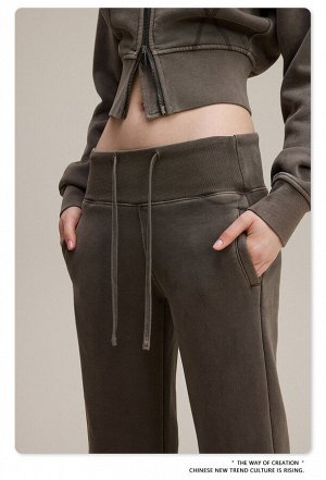 Женские утепленные брюки, плотность 400 г