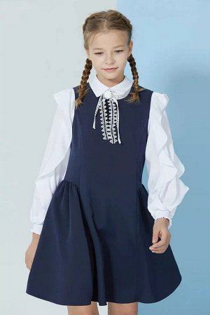 Школьное платье ДЕВ Deloras 63722Q синий