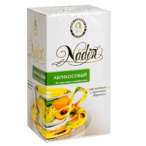Чай NADIN 'Абрикосовый' 25 пакетиков 1 уп.х 12 шт.