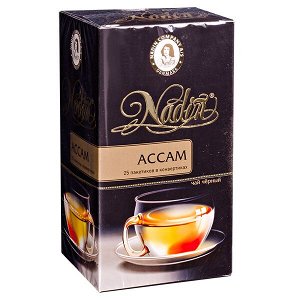 Чай NADIN 'Ассам' 25 пакетиков 1 уп.х 12 шт.