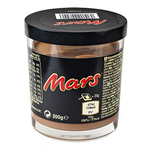 паста шоколадная MARS 200 г 1/6