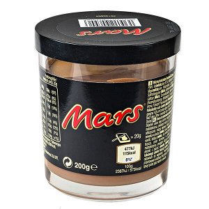 шоколадная паста MARS 200 г 1 уп.х 6 шт.