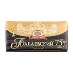 Шоколад Бабаевский Элитный 75% 100 г 1 уп.х 17 шт.