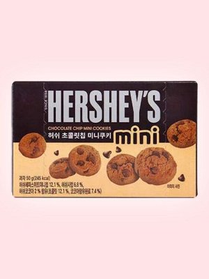 Упаковка мятая!!! Печенье Hershey's Mini Cookies Шоколад 50 гр