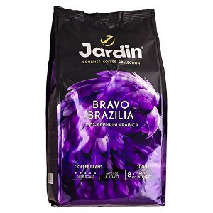 Кофе JARDIN BRAVO BRAZILIA 1 кг зерно 1/6