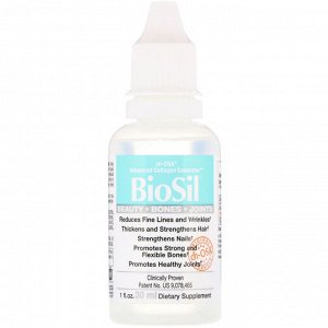 BioSil by Natural Factors, ch-OSA, улучшенный источник коллагена, 30 мл