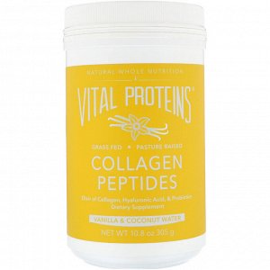 Vital Proteins, Пептиды коллагена, ваниль и кокос, 305 г (10,8 унции)