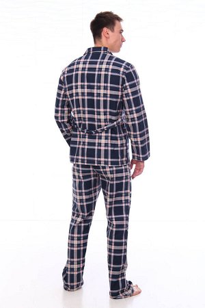 Пижама мужская,модель203,фланель (46 размер, Алваро, вид 5)