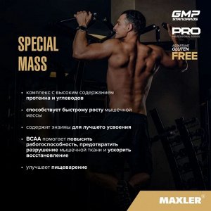 Гейнер MAXLER Special Mass Gainer (15/74) - 2,7 кг